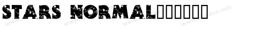Stars Normal字体转换